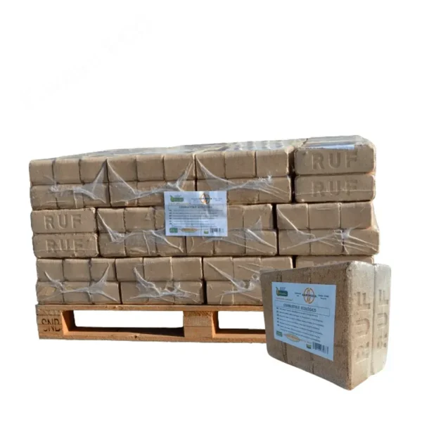 Briquetas RUF de pino – 45 paquetes x 6 briquetas