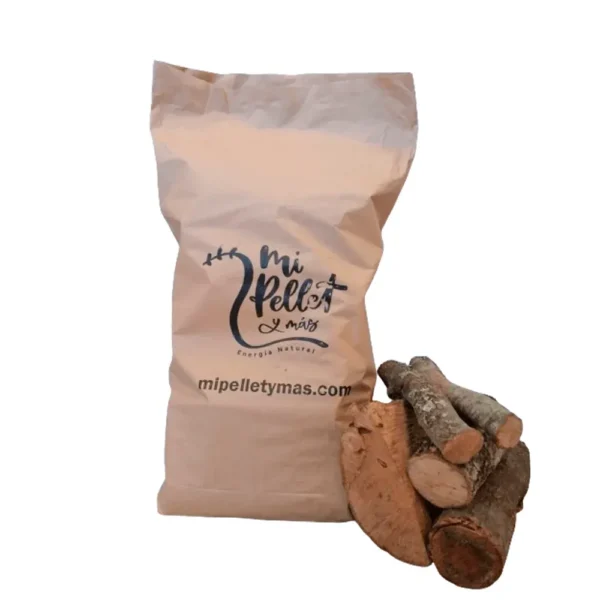 Sacos de leña de encina 10 kg aprox