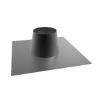 Estufa de leña FM CH‑0 frontal con leñero 11 kW + Kit completo de instalación - Imagen 8