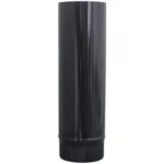 Estufa de leña FM CH‑0 frontal con leñero 11 kW + Kit completo de instalación - Imagen 10