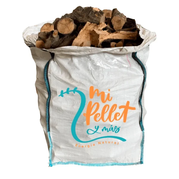 Leña de olivo – Saca 600 kg (troncos hasta 40 cm)