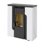 Estufa de Pellet Aire Pasillo Cristal Serigrafiado BP-400 K