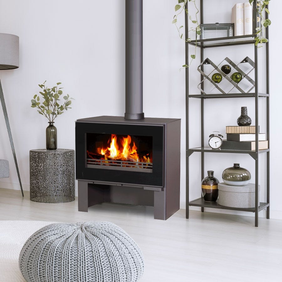 Estufa de leña Belleza Omega — 8 kW