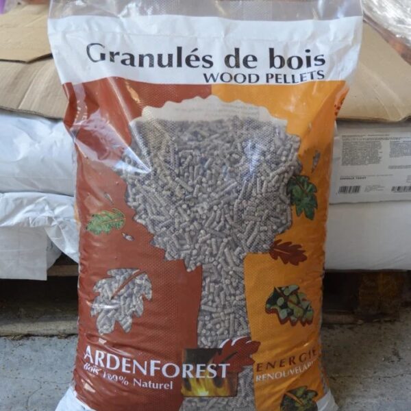 Pellets Ardenforest — palé de 70 sacos de 15 kg