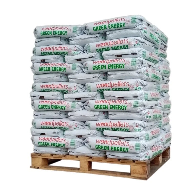 Pellets Green Energy — palé de 65 sacos de 15 kg — imagen 2