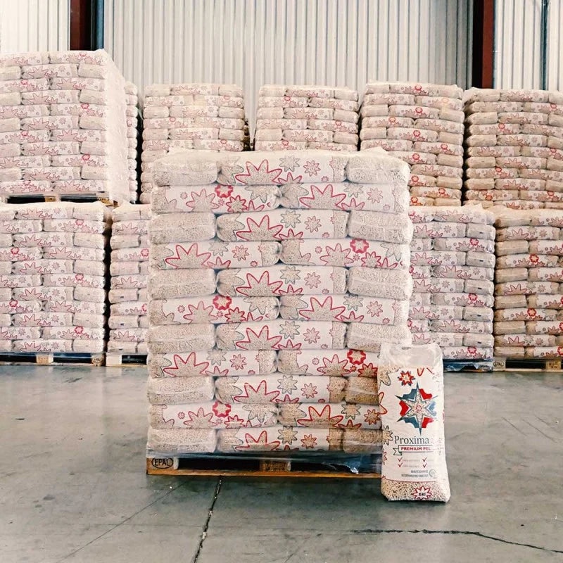 Pellets Proxima Star DINplus — palé de 66 sacos de 15 kg