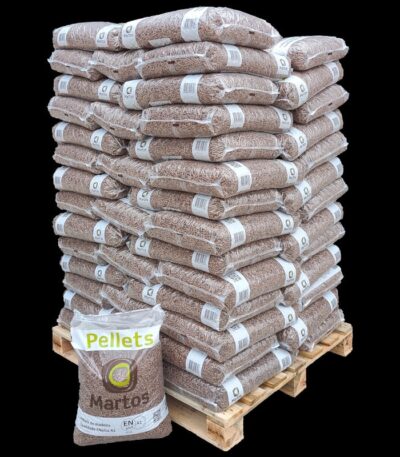 Pellets Martos — palé de 70 sacos de 15 kg