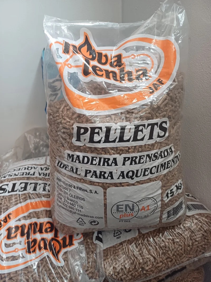 Pellets Nova Lenha de pino — palé de 77 sacos de 15 kg — imagen 2