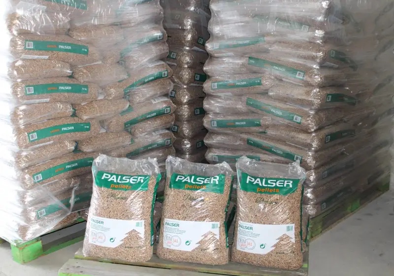 Pellets Palser ENplus A1 — palé de 70 sacos de 15 kg — imagen 2