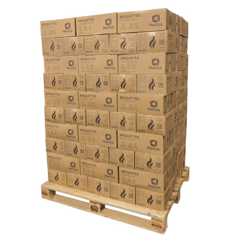 Briquetas Martos — palé de 110 cajas de 9 kg — imagen 2