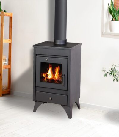 Estufa de leña Belleza Ray — 9 kW