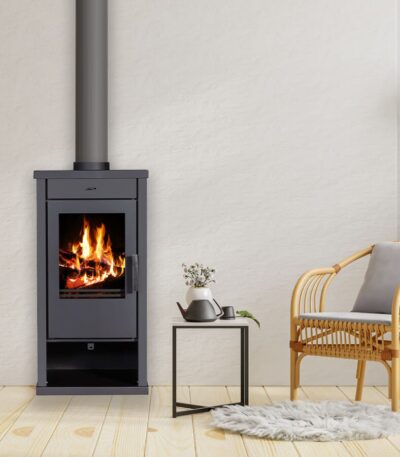 Estufa de leña Belleza Vanessa Lux — 9 kW